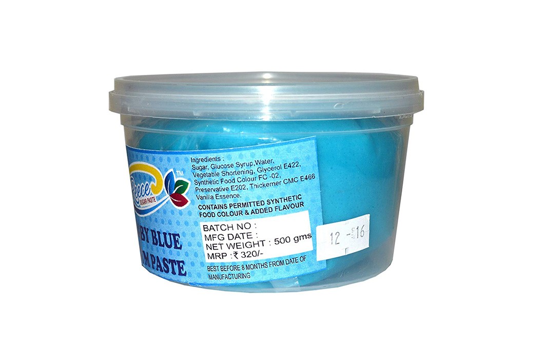Reece Baby Blue Gum Paste    Tub  500 grams